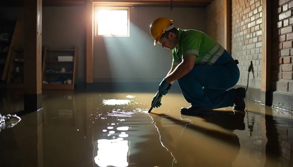 Professional water damage restoration services in Canton, MS